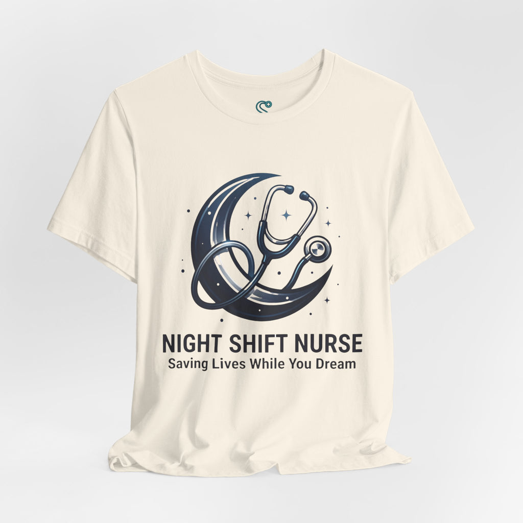 Night Shift Nurse T-Shirt — Saving Lives While You Dream